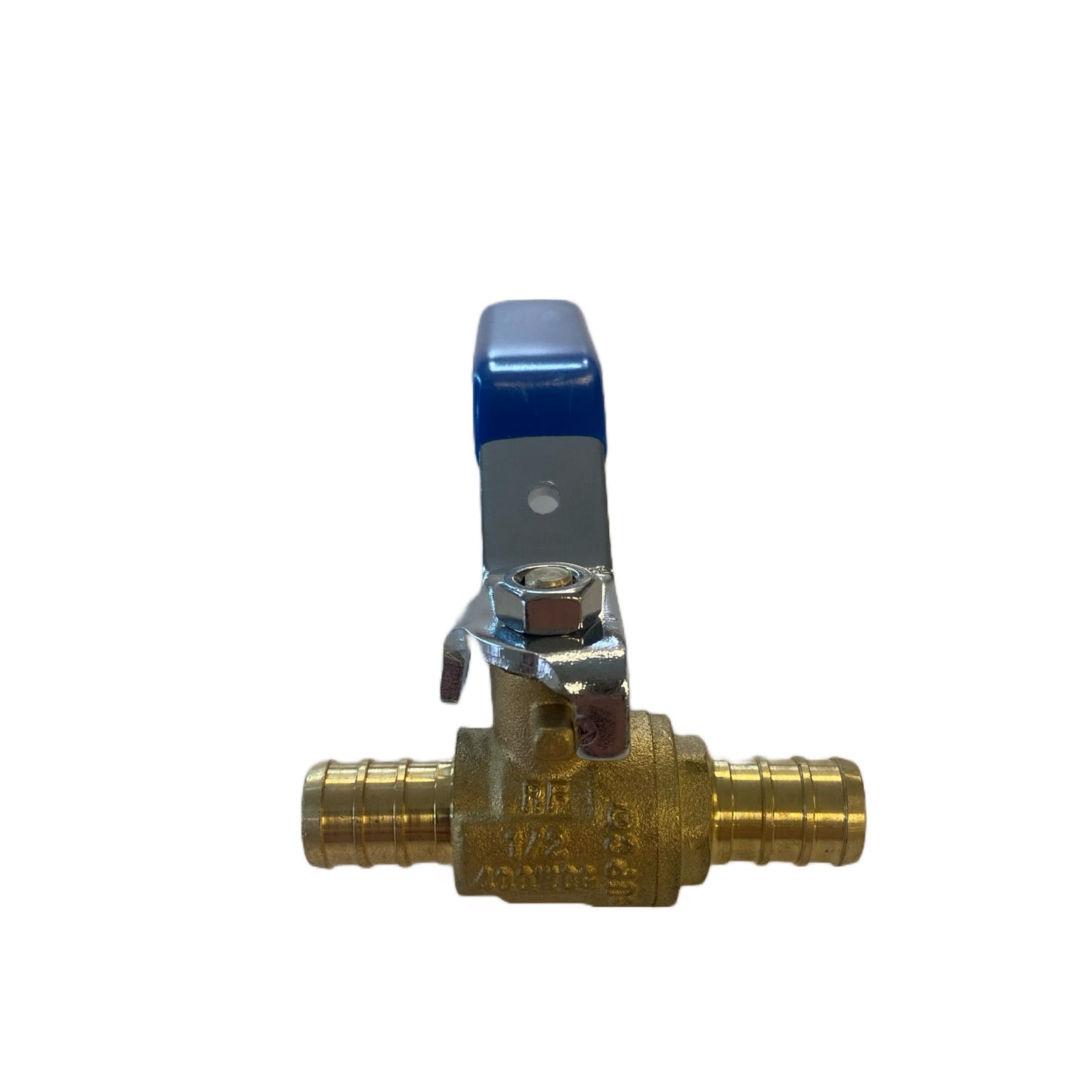1/2 inch PEX Ball Shut Off Valve | Lead-Free Brass | PEXxPEX | Hot & Cold Water Systems | Fits All PEX Tubing | cUPC Certified