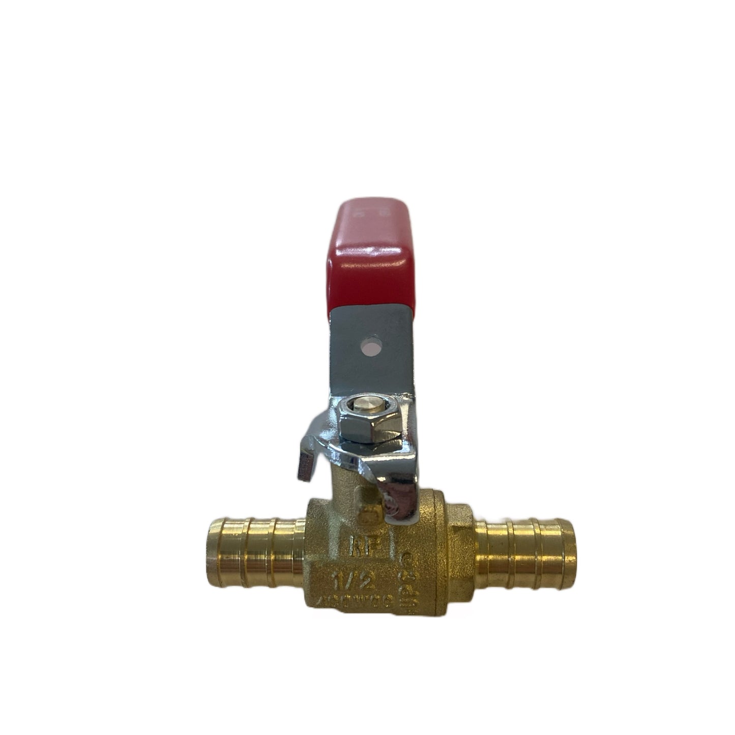 1/2 inch PEX Ball Shut Off Valve | Lead-Free Brass | PEXxPEX | Hot & Cold Water Systems | Fits All PEX Tubing | cUPC Certified