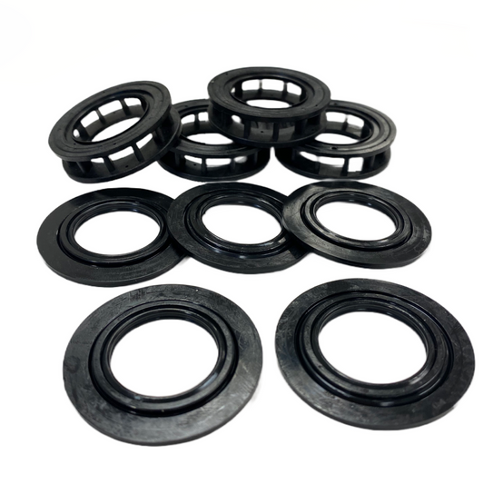 Fleck Replacement 5600 Seals & Spacers Kit | Fleck Style Seals & Spacers for Fleck 5600 Filter and Softener Pistons (Fleck Replacement Parts 60102-10 & 60125)