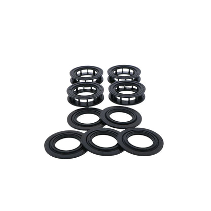 Fleck Replacement 5600 Seals & Spacers Kit | Fleck Style Seals & Spacers for Fleck 5600 Filter and Softener Pistons (Fleck Replacement Parts 60102-10 & 60125)